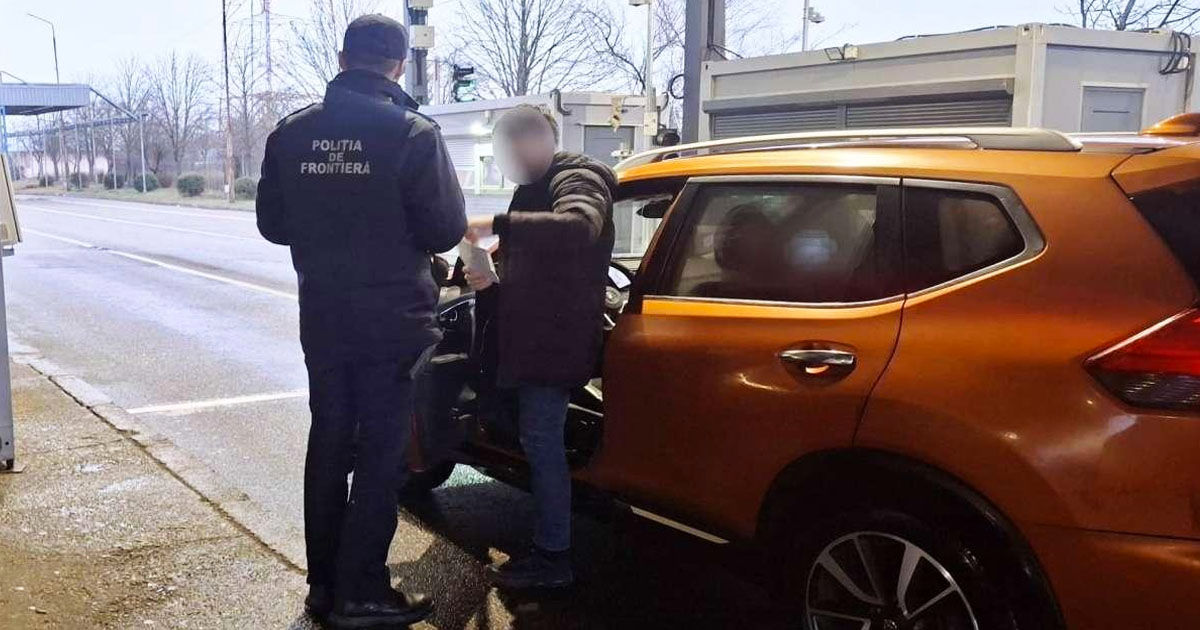 Moldovean căutat de autoritățile bulgare pentru trafic de migranți, reținut la frontieră.