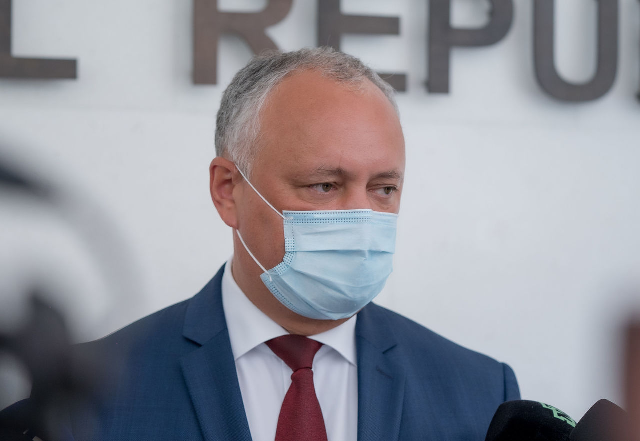 Бывший президент Молдовы Игорь Додон. Фото: Point.md.