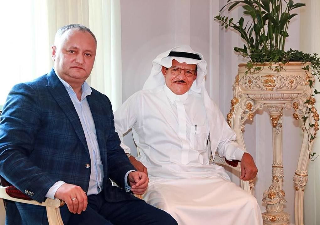 Un oficial saudit va vizita R.Moldova, la inițiativa lui Dodon. Foto: facebook.com