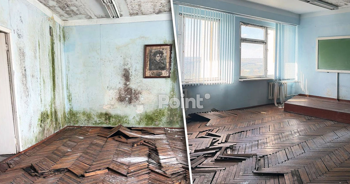 Плесень и разрушенный паркет: бывший Аграрный университет приходит в упадок.