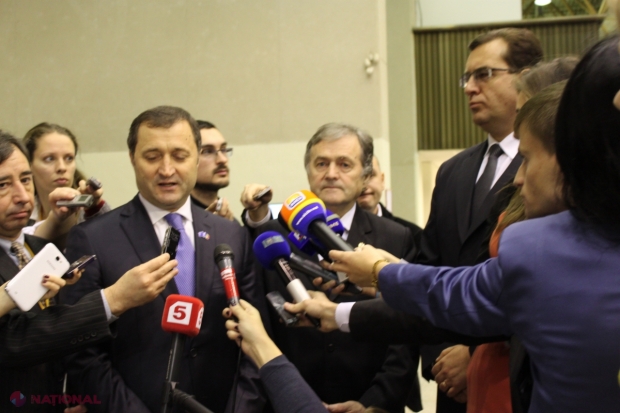 Șeful liberal-democraților Vlad Filat a precizat că evenimentul de astăzi i-a provoacă un sentiment puternic de împlinire.