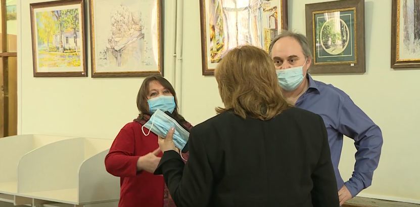 В Национальной библиотеке проходит выставка "Приветствую тебя, Кишинев".