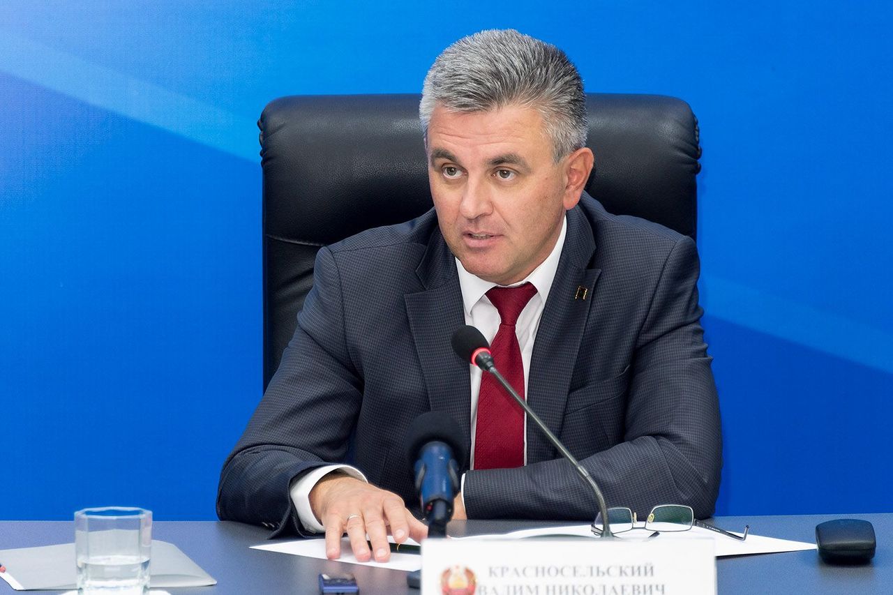 Глава Приднестровья Вадим Красносельский.