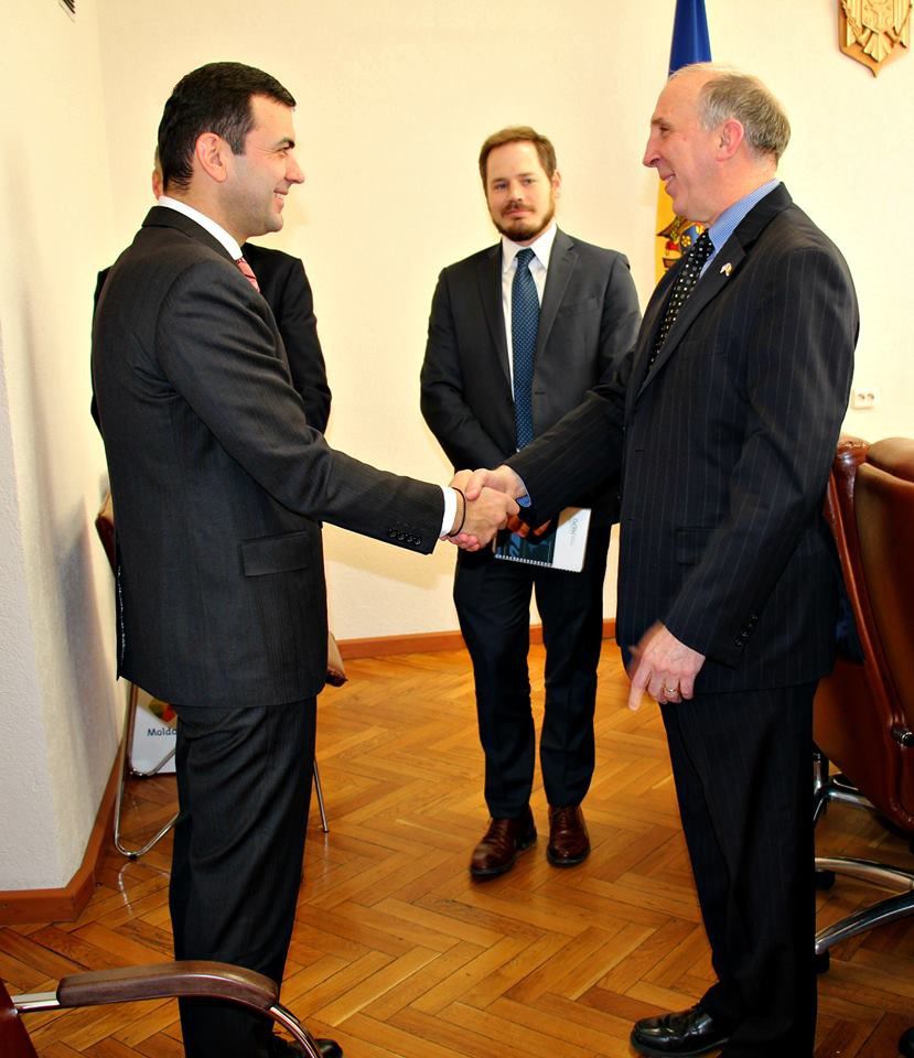 Gaburici a avut o întrevedere cu ambasadorul SUA. Ce au discutat
