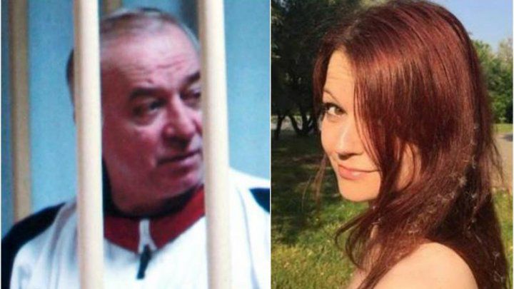 Fostul spion rus Sergey Skripal și fiica sa.