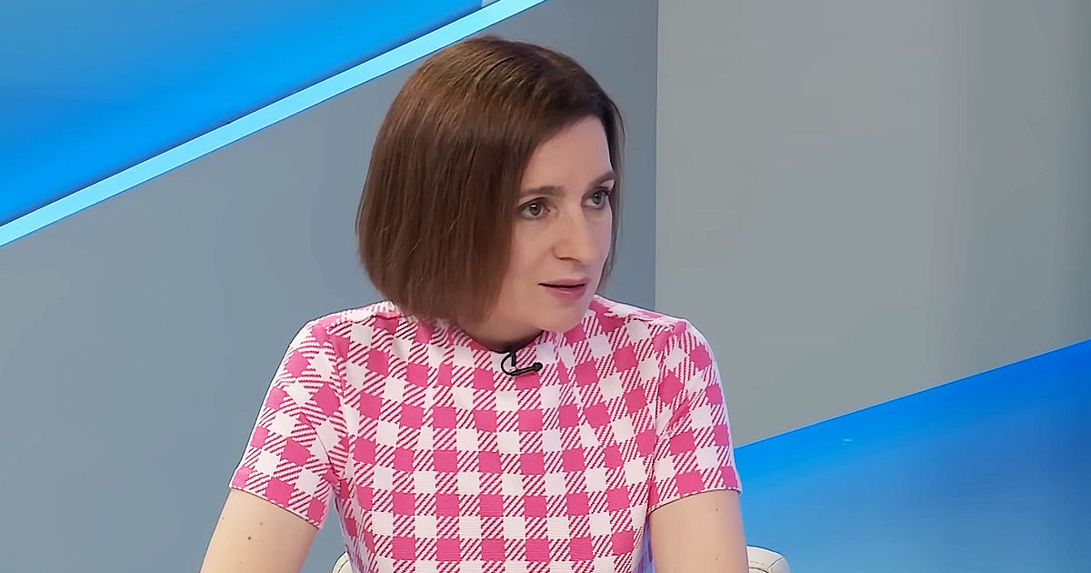 Президент Республики Молдова Майя Санду. 
