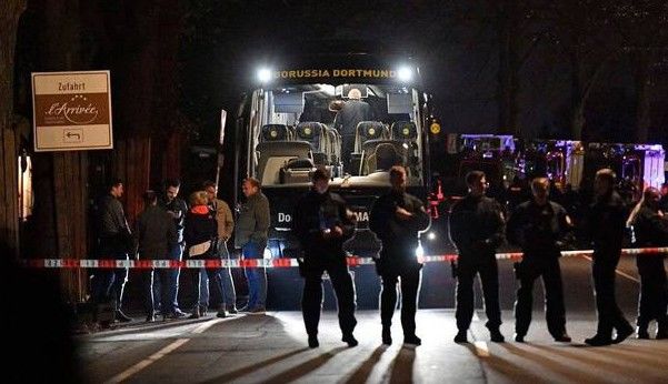 Un suspect a fost reținut, în atacul asupra echipei Borussia Dortmund. Foto: mediafax.ro