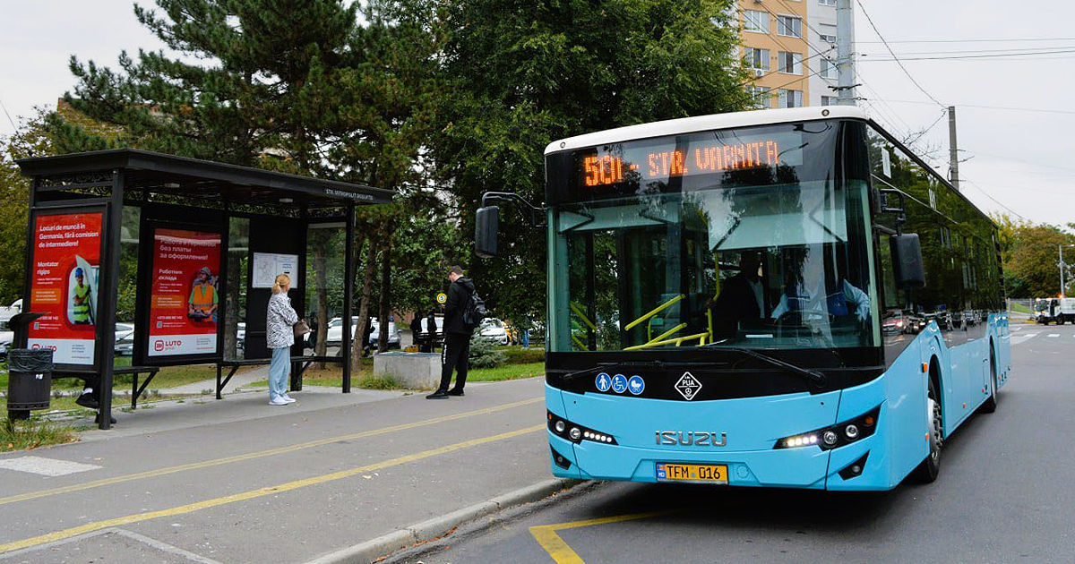 Autobuzul nr. 50 va circula pe străzile Varnița și Calea Moșilor din Capitală.