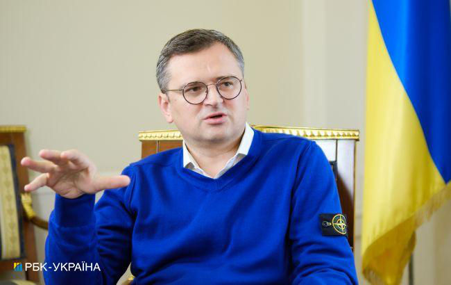 Министр иностранных дел Украины Дмитрий Кулеба.