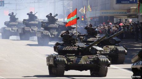 Transnistria este o cetate ocupată, iar în estul Moldovei ar putea reizbucni un război. Foto: bbc.co.uk