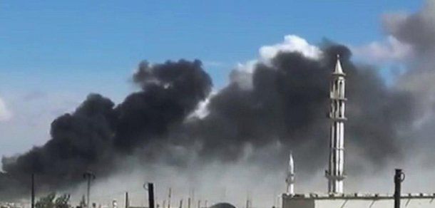 Armata franceză a bombardat un depozit petrolier al SI din Siria. Foto: independent.co.uk