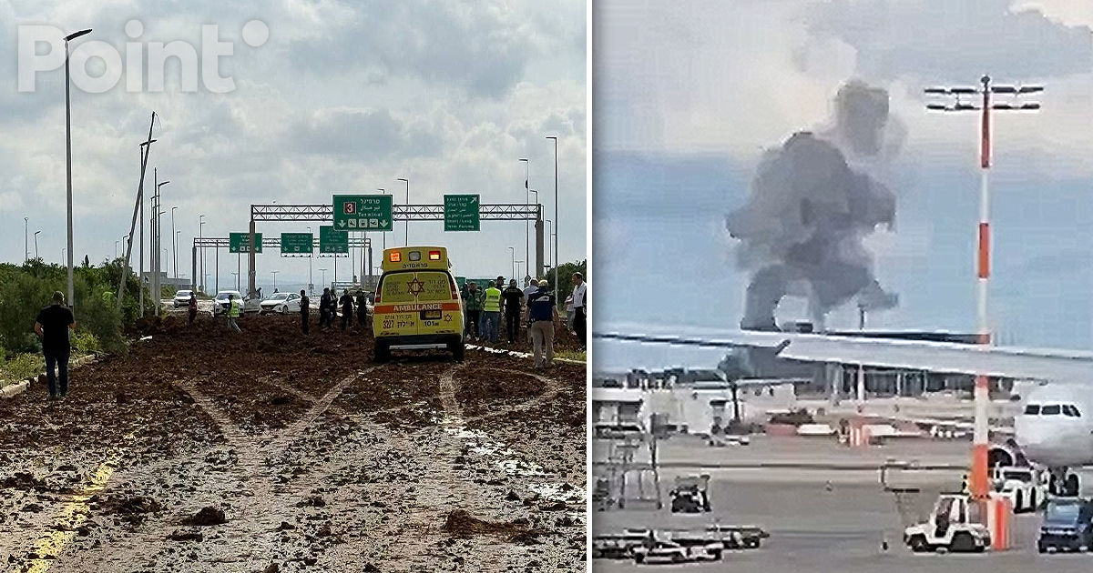 O rachetă lansată de Houthi a explodat în zona Aeroportului din Tel Aviv.