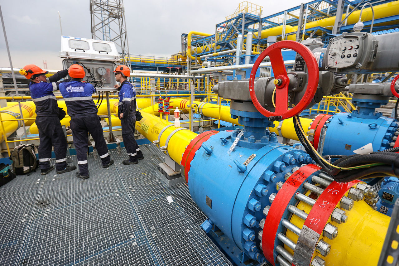  «Газпром»: Запасы газа на Украине приближаются к отметке начала закачки.
