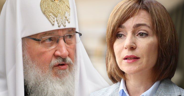 Патриарх Кирилл поздравил Майю Санду с победой на выборах. Фото: Point.md.