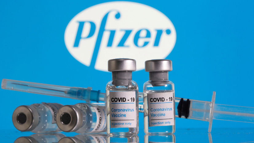 Минздрав объявил о начале вакцинации населения второй дозой Pfizer.