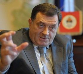 Președintele Republicii Srpska, Milorad Dodik. 