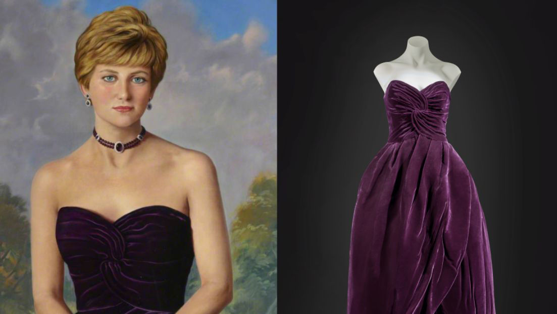 Платье леди Дианы выставили на торги аукциона Sotheby's.