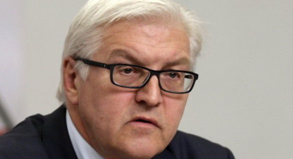 Ministrul german de externe Frank-Walter Steinmeier.