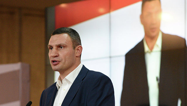 Кличко задумался об участии в выборах президента Украины. Фото: ria.ru