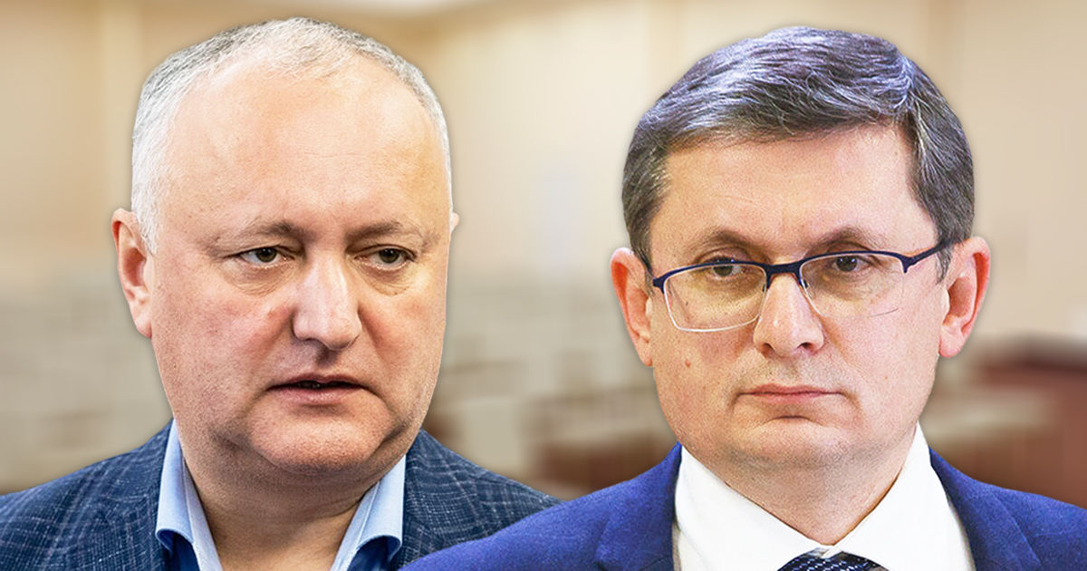 Гросу критикует заявления Додона: Полностью продавшийся человек. Коллаж: Point.md