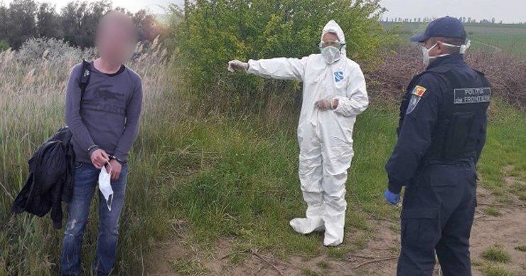 Молдавские пограничники зарегистрировали два случая незаконного пересечения государственной границы. Фото: Point.md.