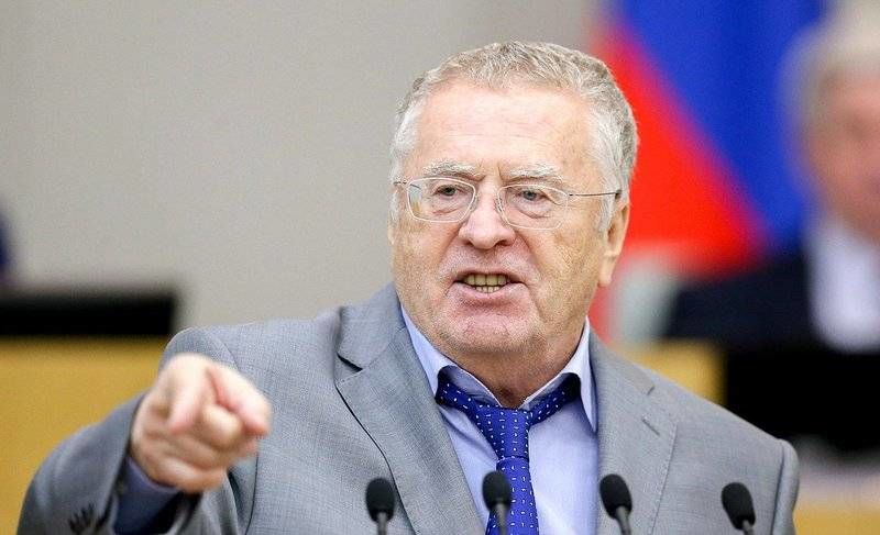 Председатель Либерально-демократической партии России (ЛДПР) Владимир Жириновский.