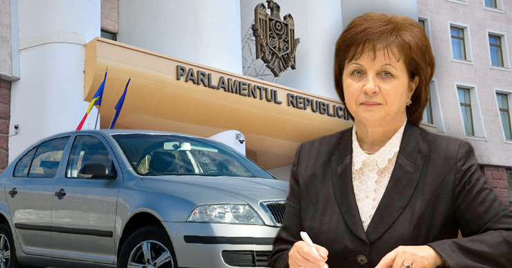 Чиновница забрала авто из парка парламента, переходя на службу в другое учреждение. Фото: Point.md