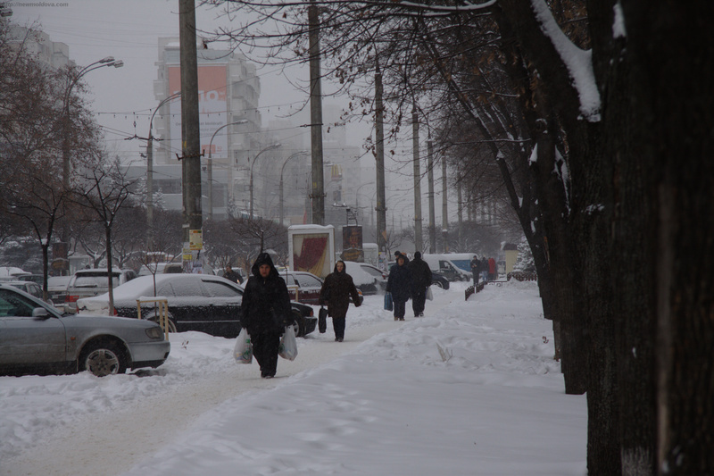 В четверг в столице минус 8, а ночью до минус 21. Фото: newmoldova.com