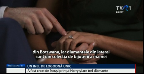 Inelul de logodnă al lui Meghan Markle a fost creat de prințul Harry.