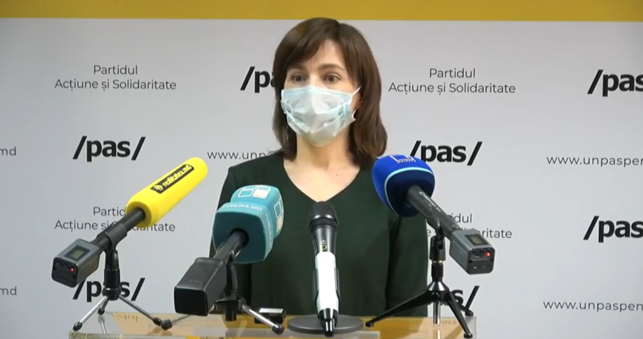 Санду назвала условие голосования по отставке правительства Кику.