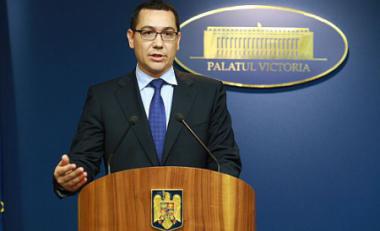 Preşedintele interimar Crin Antonescu a semnat, marţi, decretul pentru desemnarea premierului Victor Ponta