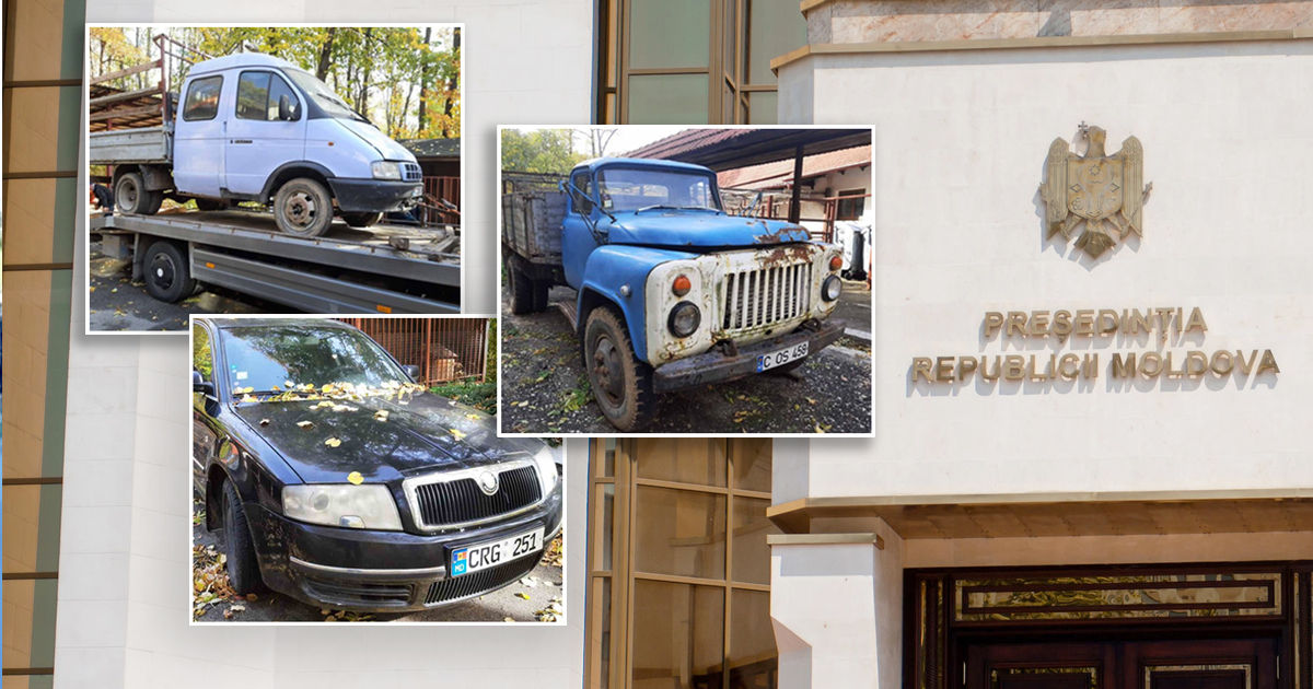 Три авто переданы в дар "Центру передового опыта" из автопарка в Кондрице. Коллаж: Point.md