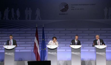 Саммит "Восточного партнерства" (ВП) в Риге.
