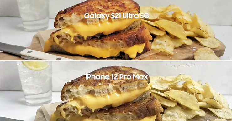 Samsung высмеяла iPhone.
