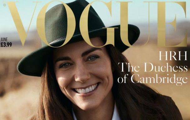 Фотосессия для Vogue проходила в Норфолке; на многих снимках Кэтрин запечатлена на фоне природы. Фото: Josh Olin