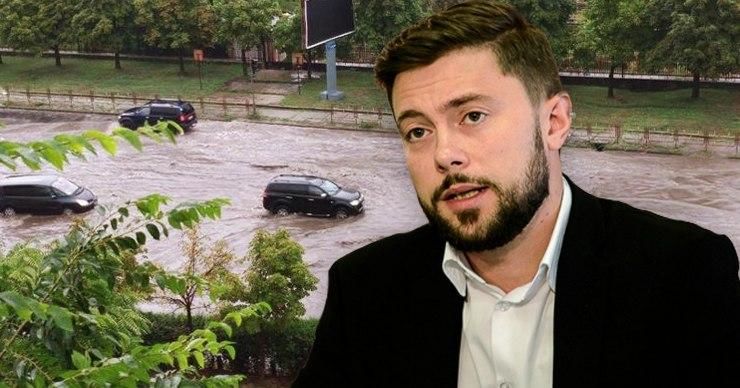 Киронда рассказал, когда прекратится затопление улицы Албишоара. Коллаж: Point.md