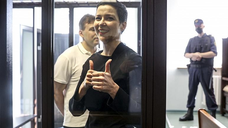 Один из лидеров оппозиции Беларуси Мария Колесникова приговорена к 11 годам тюрьмы.