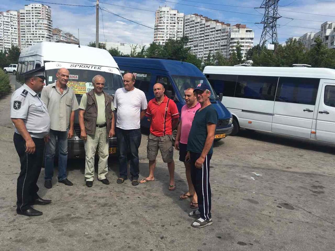 Полиция провела проверки столичных маршруток.