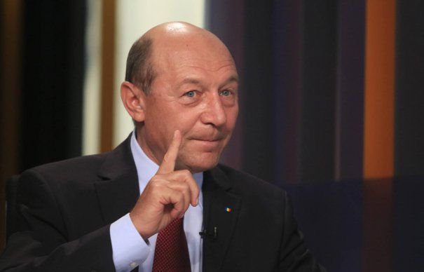 Fostul președinte, Traian Băsescu. 