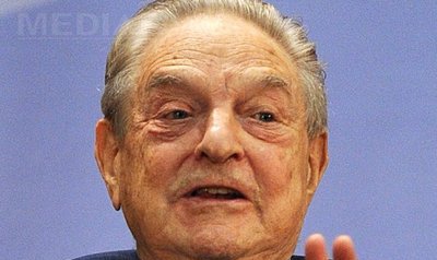 George Soros (Imagine: Mediafax Foto/AFP)
