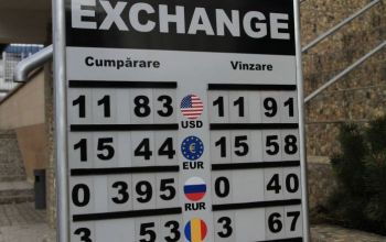 Leul moldovenesc s-a depreciat în raport cu dolarul american