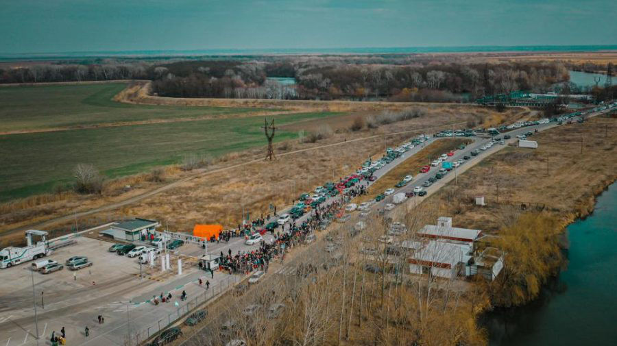С начала войны в Молдову въехало более 664 тысяч украинцев.