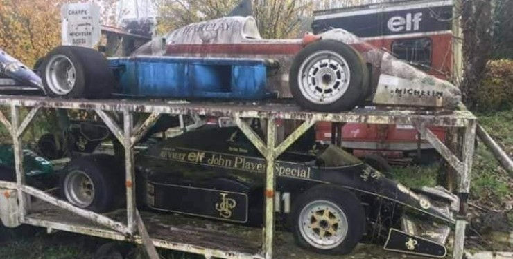 Во Франции нашли кладбище старинных авто из "Формулы-1".