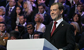 Medvedev a declarat că vrea să facă din Rusia Unită un partid "mai democratic", "mai deschis"