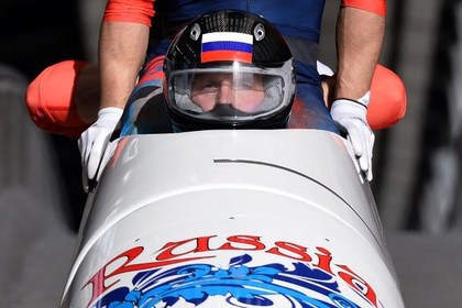Экипаж Александра Зубкова лидировал на протяжении всех четырех попыток. Фото: Dimitar Dilkoff / AFP
