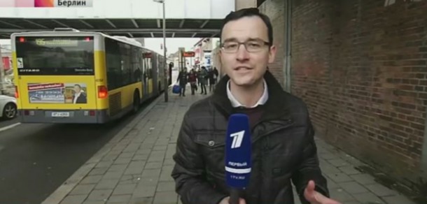 Un reporter rus riscă 5 ani de închisoare pentru propagandă pro-rusă. Foto: ortv.ru