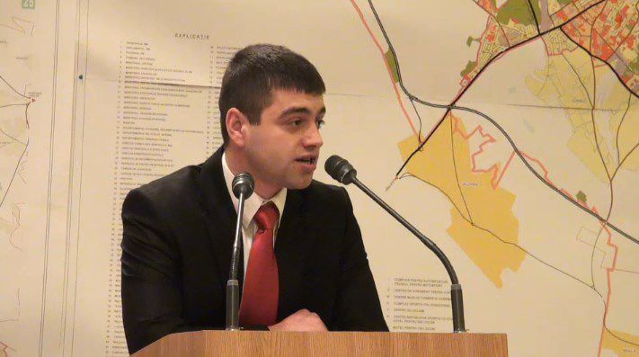Consilierul municipal al PCRM Dmmitri Mitioglo a declarat că aderă la PSRM. Foto: realitatea.md