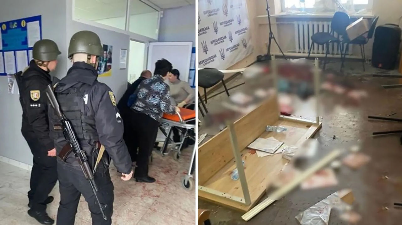 На Закарпатье депутат взорвал гранаты в здании сельского совета.