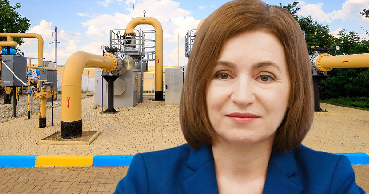 Санду: Серьезных рисков, связанных с поставками природного газа, нет. Коллаж: Point.md