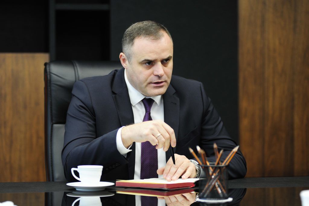 Председатель Правления АО "Молдовагаз" Вадим Чебан.